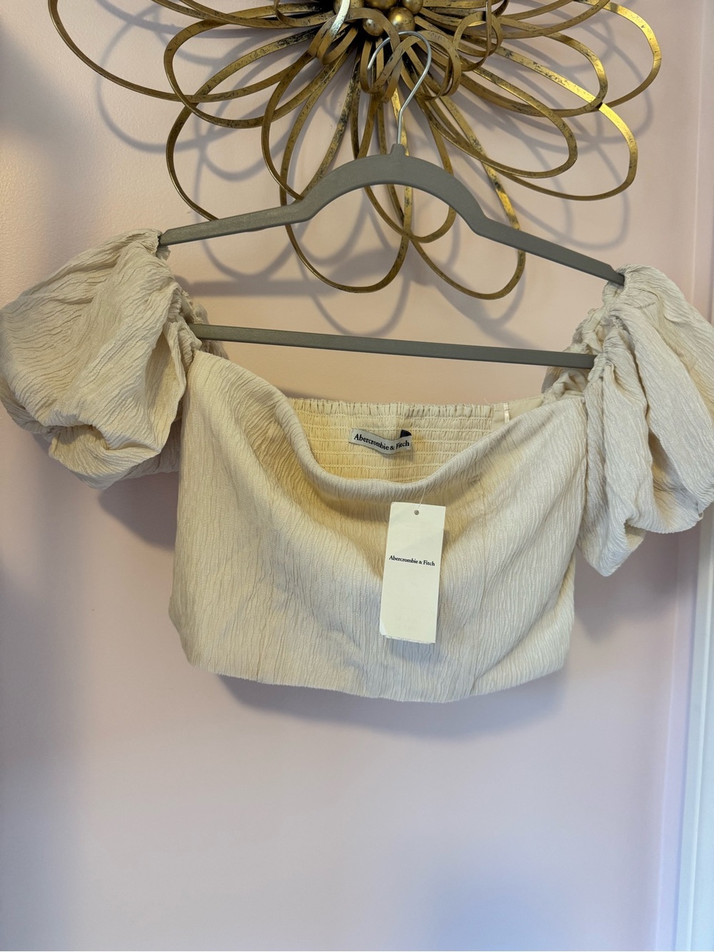 Abercrombie off the shoulder top